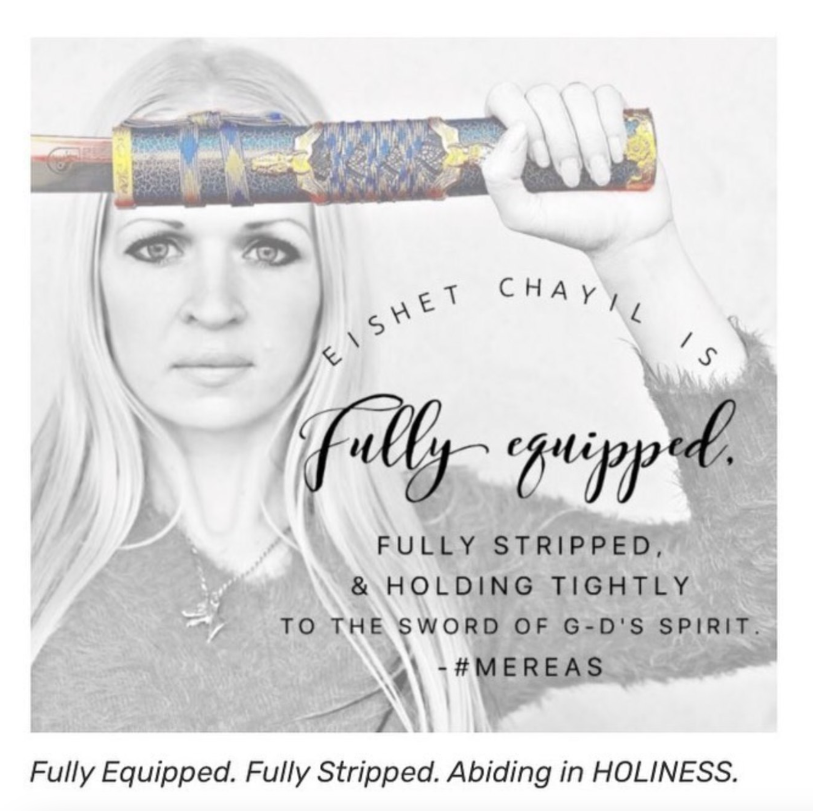 Proverbs 31 Woman – Fully Equipped/Fully Stripped